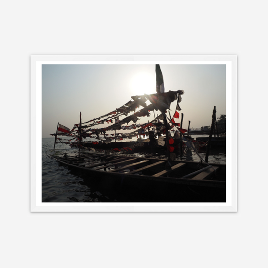 Sinking War Canoe
